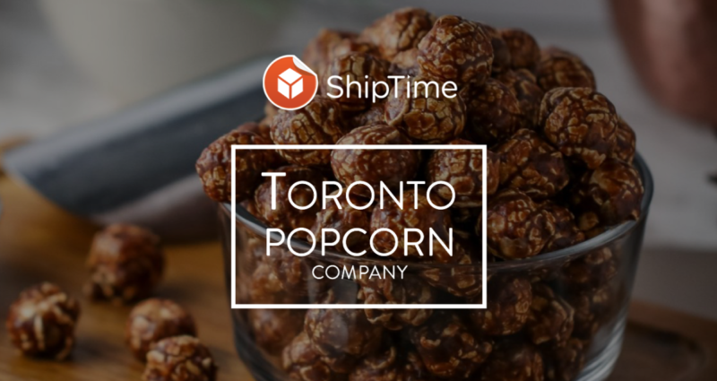 Find the Cheapest Shipping Rates | Discount Couriers - Client vedette de ShipTime #2 : Toronto Popcorn Company