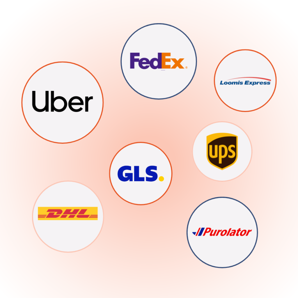 courier logos