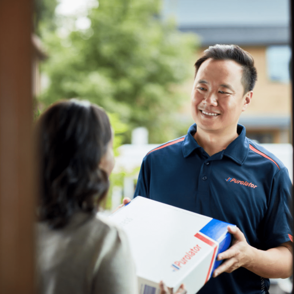 purolator in person delivery