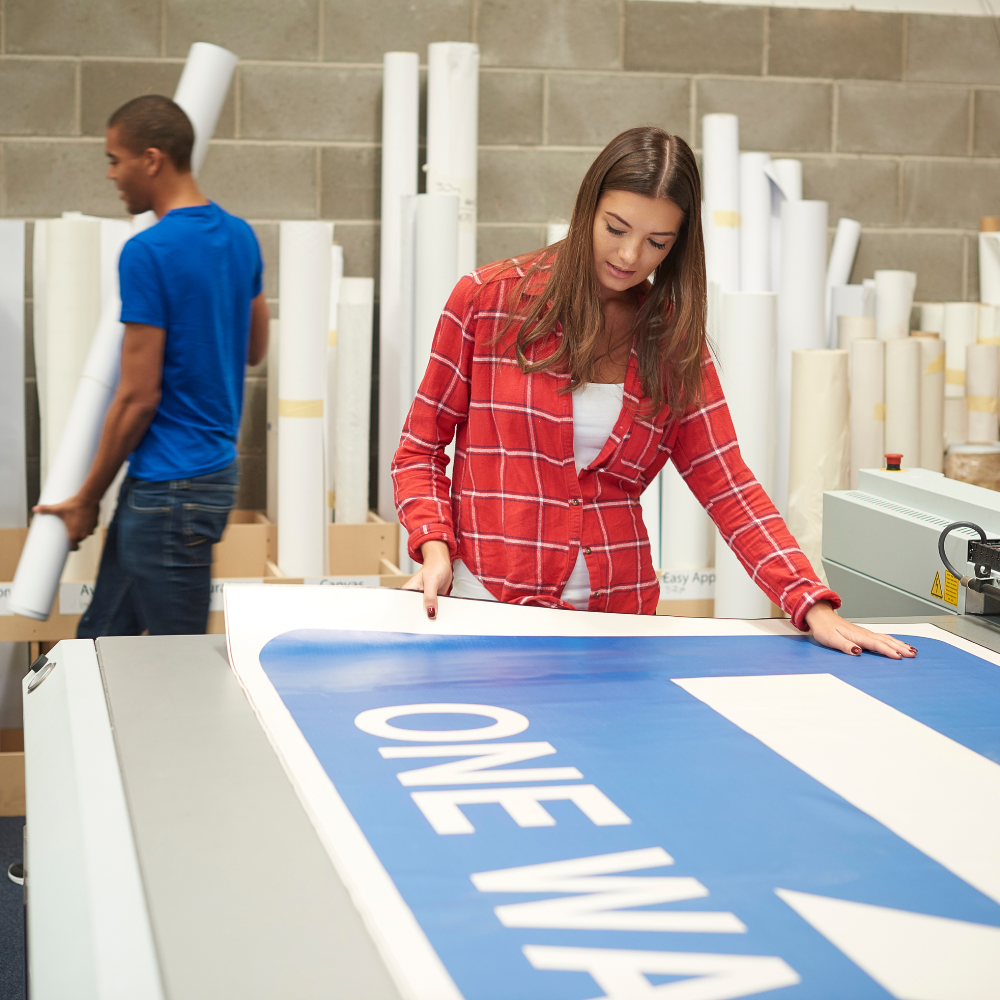 printing sign