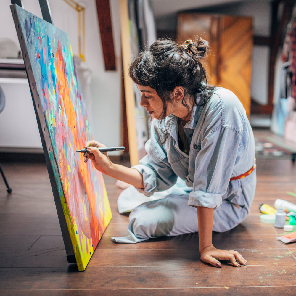 artist painting