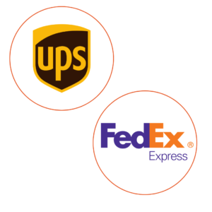 ups and fedex logo