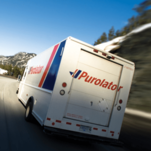 purolator truck