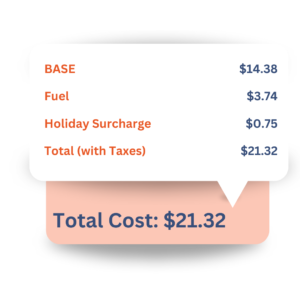 shipping charges