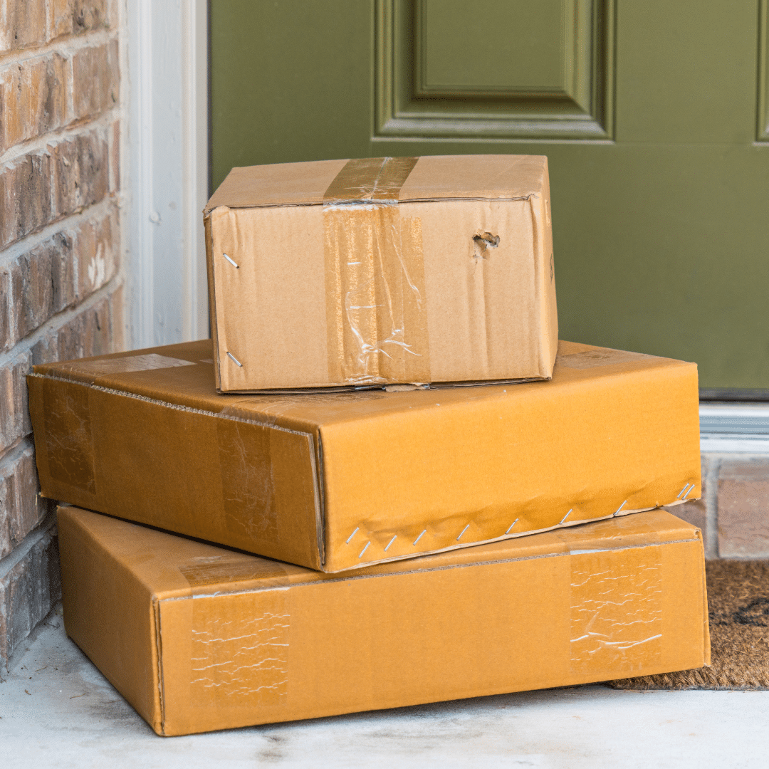 packages at door