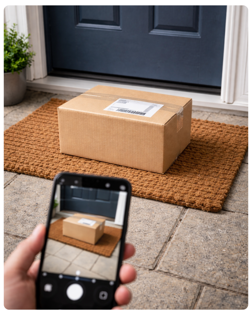 proof of delivery