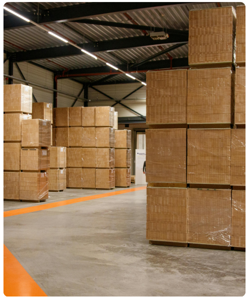 stack of boxes