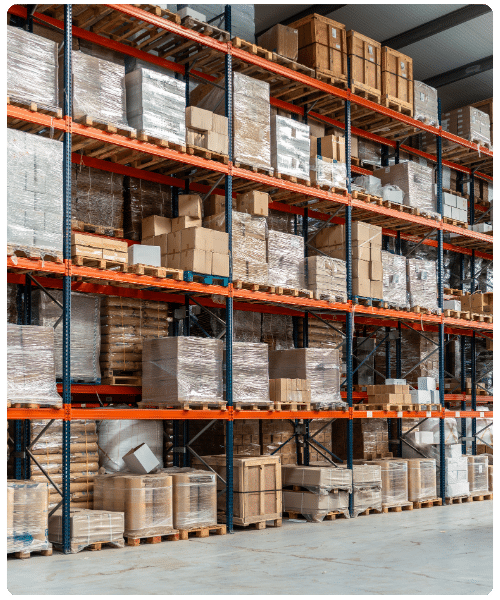 piles de boîtes